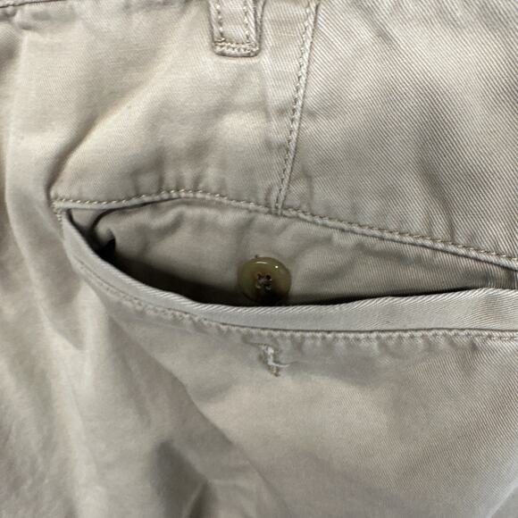 Lands End The Legacy Chino Men’s Size 38 Beige Button Up Pants Zip Fly - Picture 8 of 10